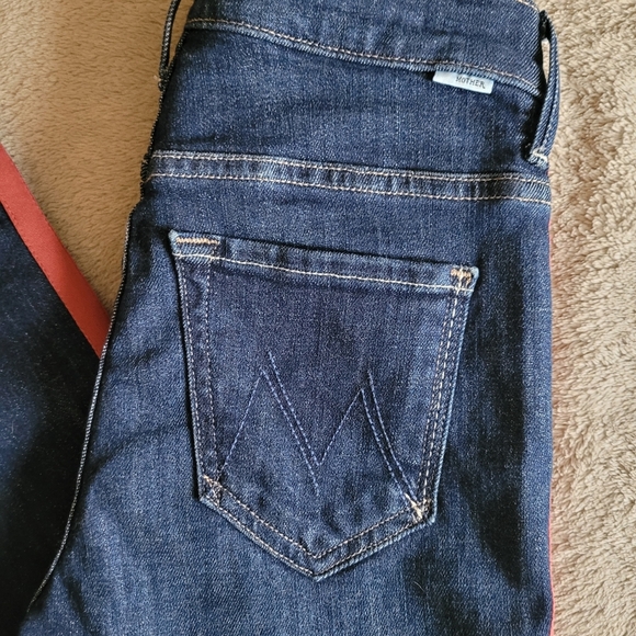 Mother Insider Crop Step Fray jeans size 25 - Picture 4 of 14